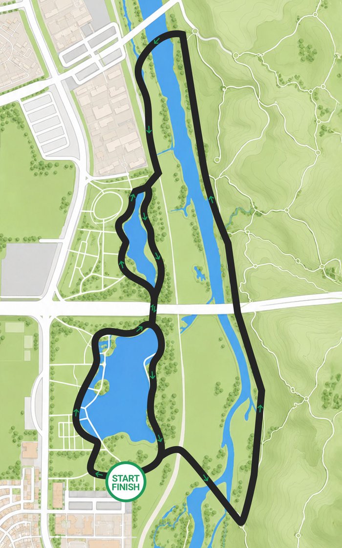 약 7km 코스맵